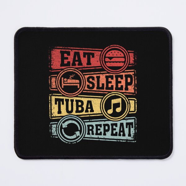 Item preview, Eat Sleep Tuba Repeat designed and sold by GabbyKash.