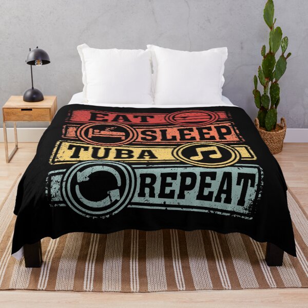 Item preview, Eat Sleep Tuba Repeat designed and sold by GabbyKash.