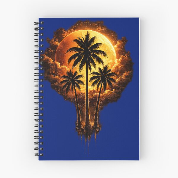 Item preview, Tropical Eclipse Palm Tree Graphic.  designed and sold by digitalbob60.