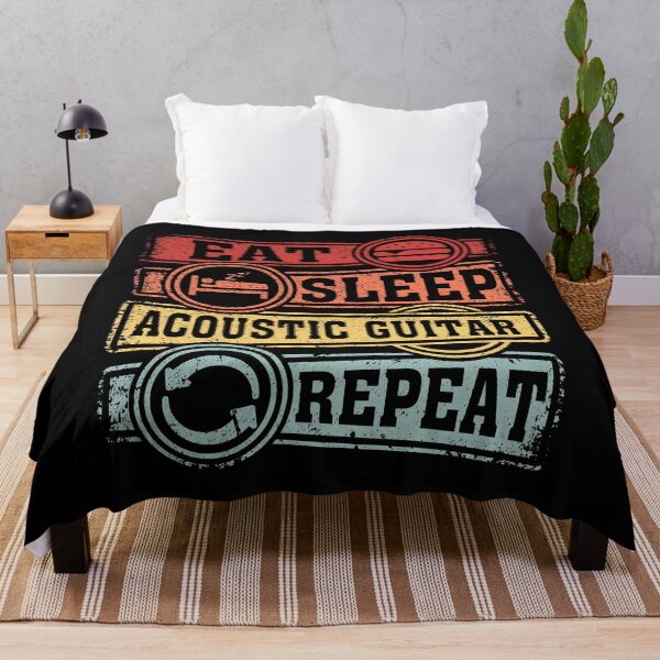 Item preview, Eat Sleep Acoustic guitar Repeat designed and sold by GabbyKash.