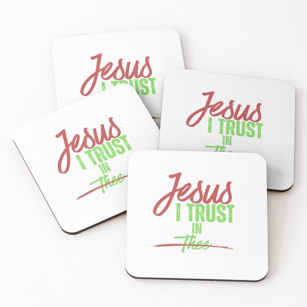 Item preview, Jesus I Trust In Thee designed and sold by FaithArtVilla.