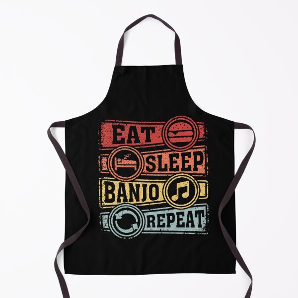 Item preview, Eat Sleep Banjo Repeat designed and sold by GabbyKash.