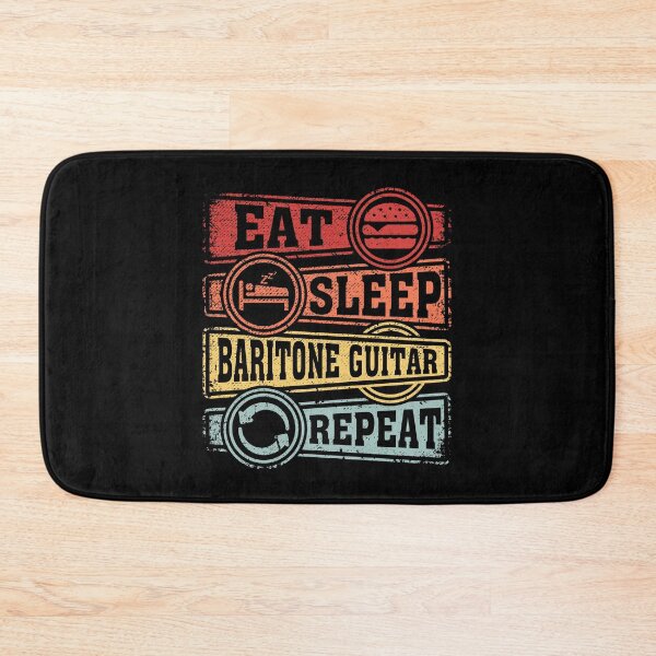 Item preview, Eat Sleep Baritone guitar Repeat designed and sold by GabbyKash.