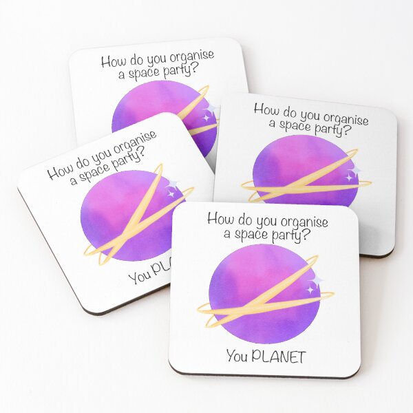 Item preview, Space pun decal designed and sold by PrintsandPronts.