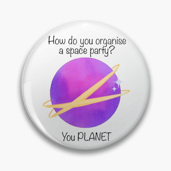 Item preview, Space pun decal designed and sold by PrintsandPronts.