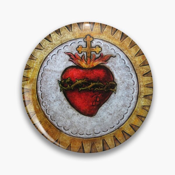 Item preview, Sacred Heart of Jesus designed and sold by RapunzelAtHome.