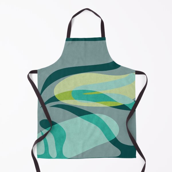 Item preview, Organic Flow Series No.1 Aquamarine designed and sold by Pretty Bird Studio.