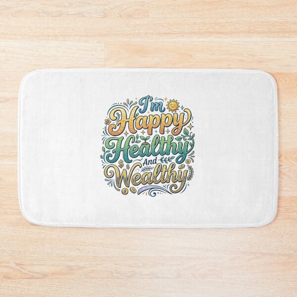 Item preview,  I'm Happy Healthy And Wealthy designed and sold by wgsproductline.