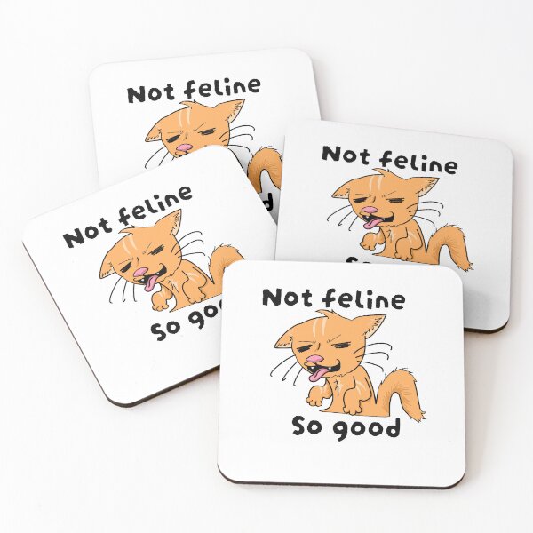 Item preview, Cat pun designed and sold by PrintsandPronts.