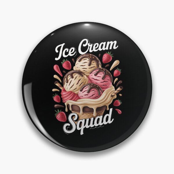 Item preview, Ice Cream Squad Strawberry Sundae designed and sold by Betsytiptoe.