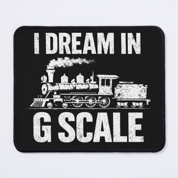 Item preview, Vintage Model Railroad Tee I Dream In G Scale T-Shirt, G Gauge Train Fan Gift, Railway Graphic Tee designed and sold by pipolabco.