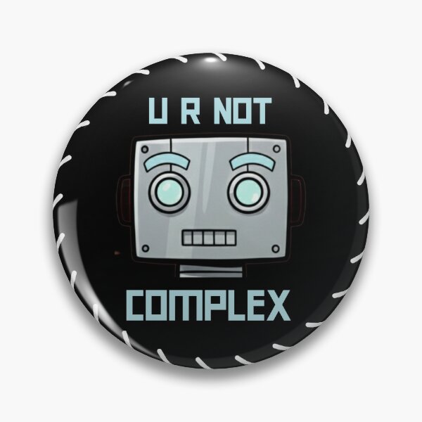 Artikelvorschau, Kopie von U R NOT COMPLEX (Porträt) entworfen und verkauft von Sword In The Sand.