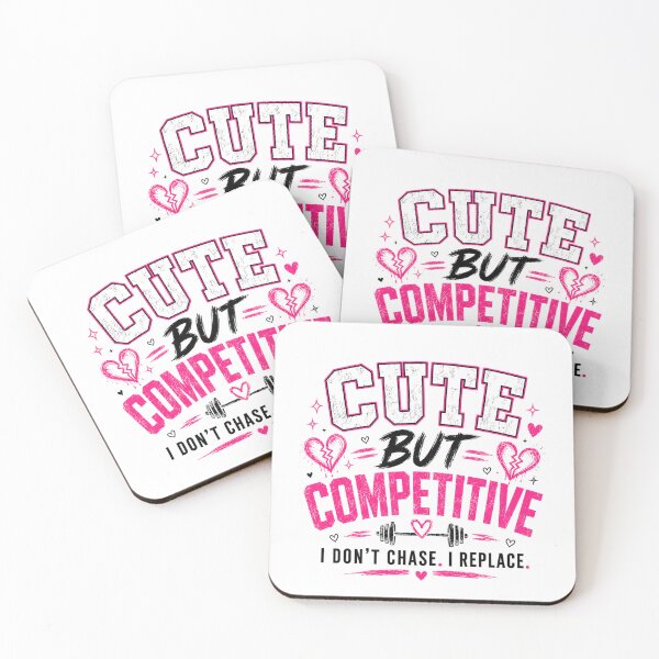 Item preview, Cute But Competitive Dating Aesthetic Tee designed and sold by StoryInCode.