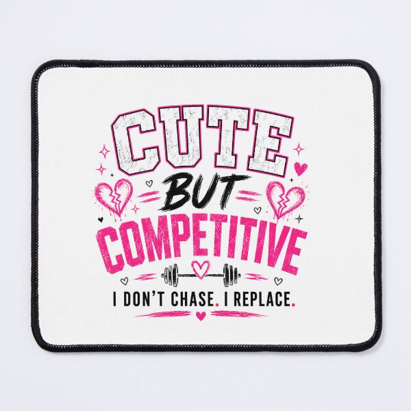 Item preview, Cute But Competitive Dating Aesthetic Tee designed and sold by StoryInCode.