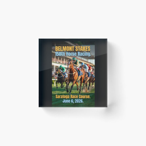 Item preview, BELMONT STATES RACE COURSE - 158th Anniversary Celebration  designed and sold by DBM Photo Art 1.