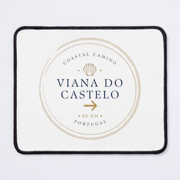 Item preview, Viana do Castelo Coastal Camino Stamp designed and sold by PilgrimsoulPT.