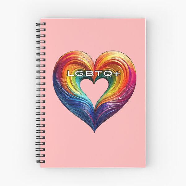 Item preview, RAINBOW HEART LGBTQ+ designed and sold by BIGPIX91011.