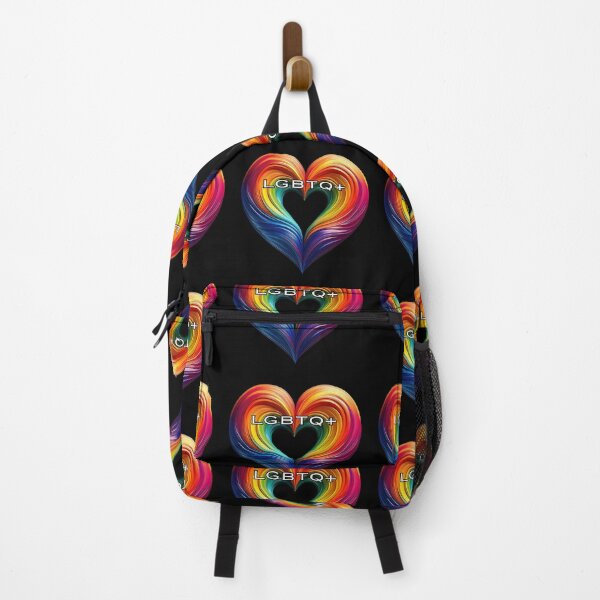 Item preview, RAINBOW HEART LGBTQ+ designed and sold by BIGPIX91011.