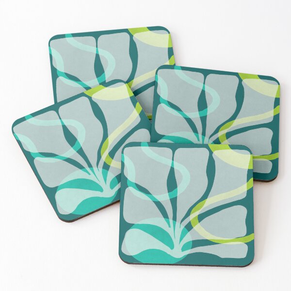 Item preview, Organic Flow Series No.3 Deep Teal designed and sold by Karla Star.