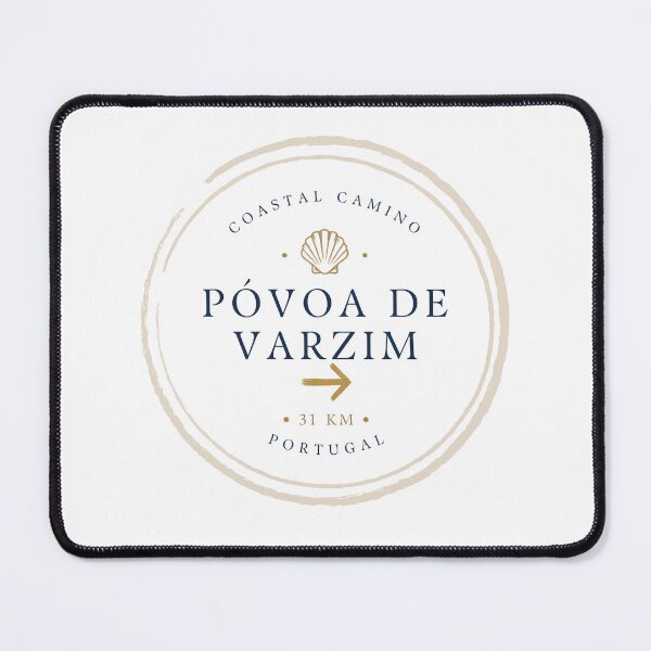 Item preview, Povoa de Varzim Coastal Camino Stamp designed and sold by PilgrimsoulPT.