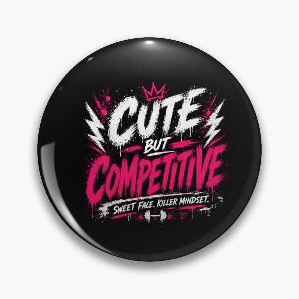 Item preview, Cute But Competitive Streetwear Gym Tee designed and sold by StoryInCode.