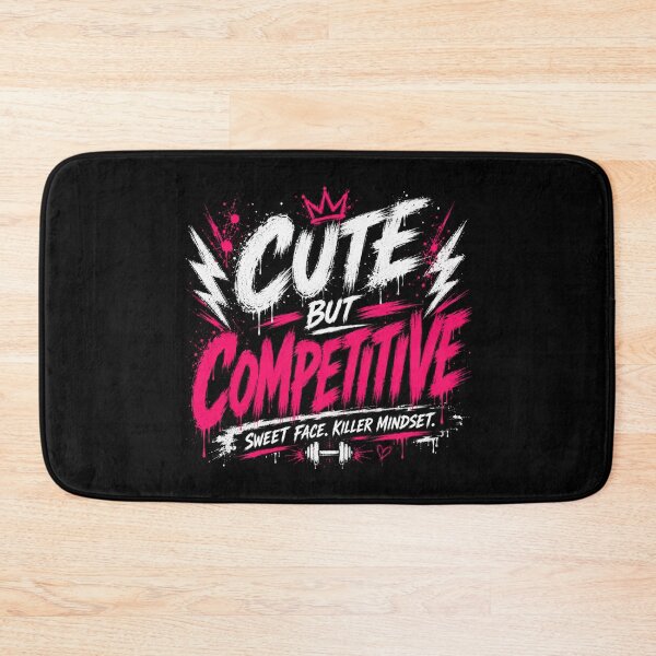 Item preview, Cute But Competitive Streetwear Gym Tee designed and sold by StoryInCode.