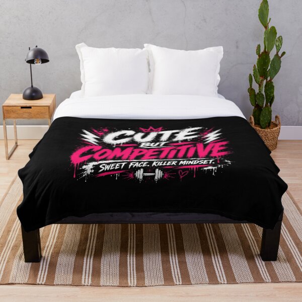 Item preview, Cute But Competitive Streetwear Gym Tee designed and sold by StoryInCode.
