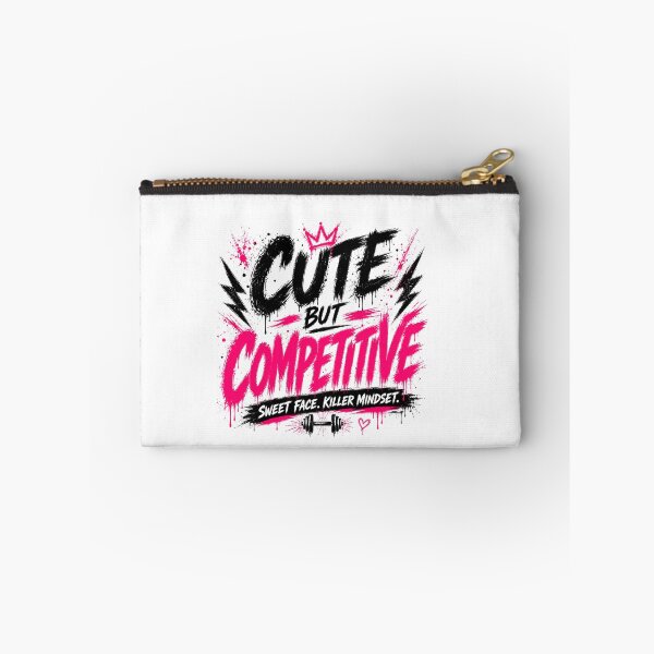 Item preview, Cute But Competitive Streetwear Gym Tee designed and sold by StoryInCode.