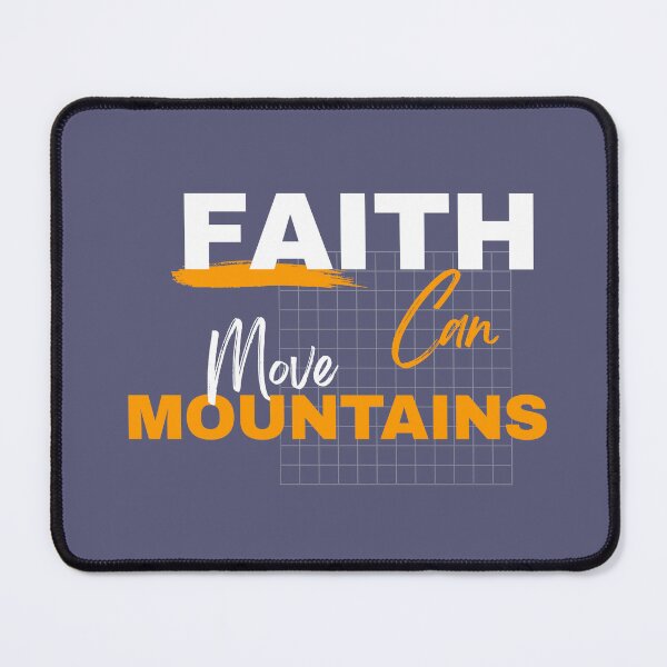 Item preview, Faith Can Move Mountains designed and sold by FaithArtVilla.
