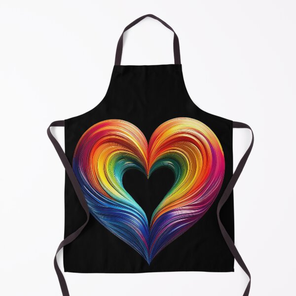 Item preview, RAINBOW HEART OF PRIDE designed and sold by BIGPIX91011.