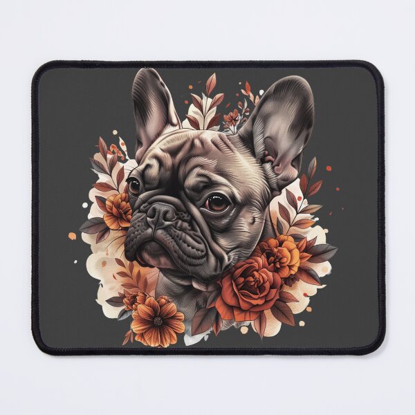 Item preview, French Bulldog puppy dog tattoo art designed and sold by MendaciousMina.