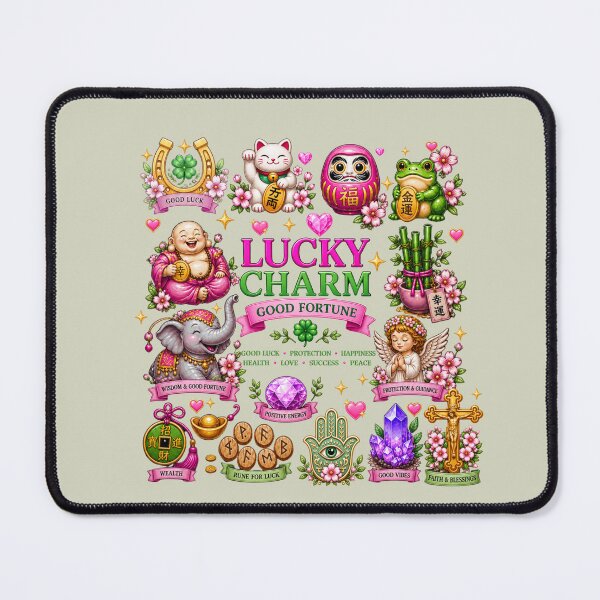 Item preview, Spirituality & Lucky Charm T-Shirt – Pastel Good Fortune Design designed and sold by Aimetoi.