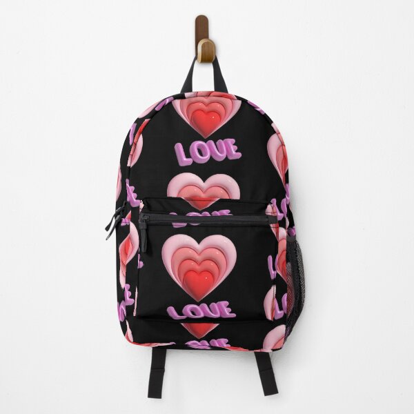 Item preview, 3D Glossy Heart Love | Pink Aesthetic Design designed and sold by Rawafi Art Studio.