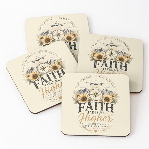Item preview, God Is My Navigator – Sunflower Compass Christian Art designed and sold by Vals Crafts Creations Studio.