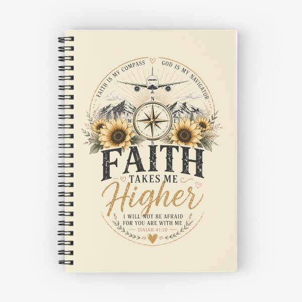 Item preview, God Is My Navigator – Sunflower Compass Christian Art designed and sold by Vals Crafts Creations Studio.