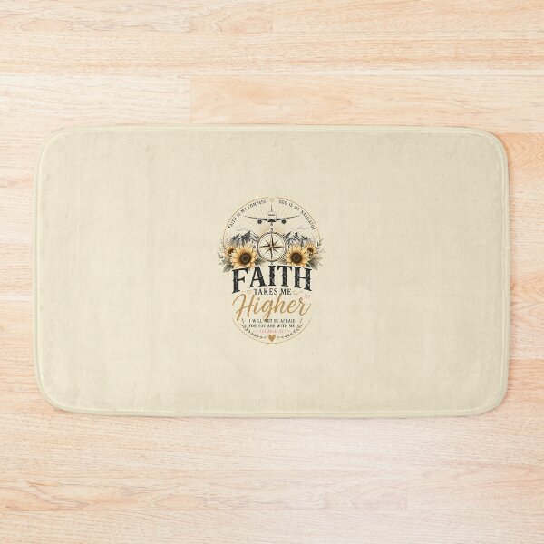 Item preview, God Is My Navigator – Sunflower Compass Christian Art designed and sold by Vals Crafts Creations Studio.