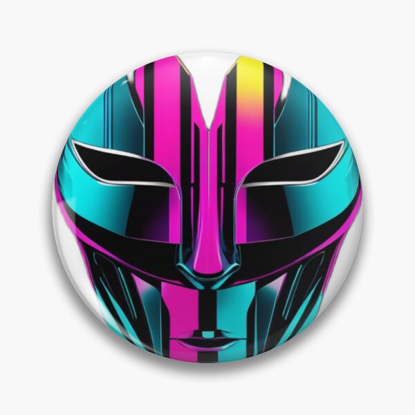 Item preview, V2 Cyber Blade Mask | Neon Futuristic Face Design designed and sold by Memora405.