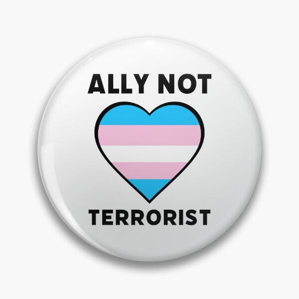 Item preview, Ally not terrorist  designed and sold by Rachel the Artist .