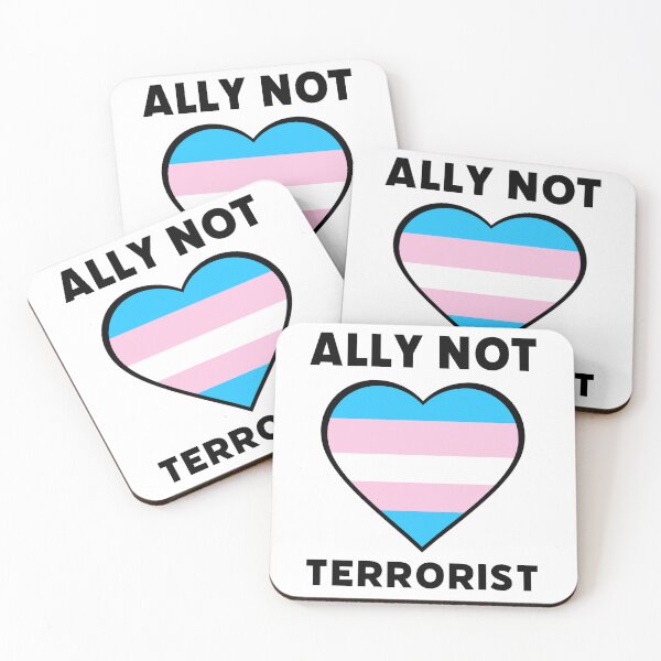 Item preview, Ally not terrorist  designed and sold by Rachel the Artist .