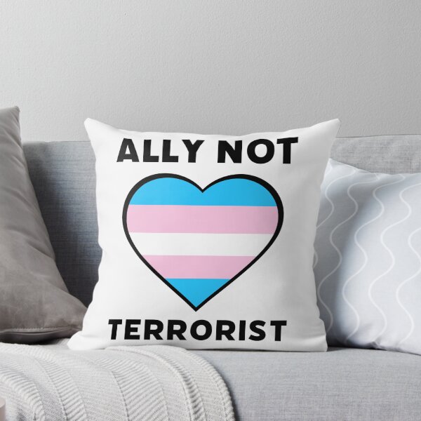 Item preview, Ally not terrorist  designed and sold by Rachel the Artist .