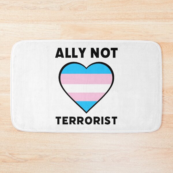 Item preview, Ally not terrorist  designed and sold by Rachel the Artist .