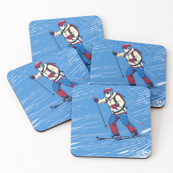 Item preview, I Live To Ski - Downhill Skier designed and sold by NaturePrints.