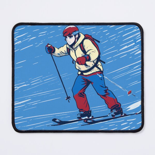 Item preview, I Live To Ski - Downhill Skier designed and sold by NaturePrints.