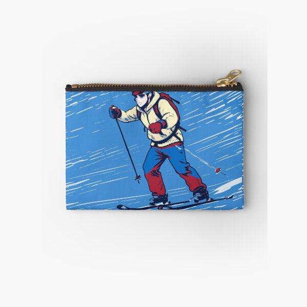 Item preview, I Live To Ski - Downhill Skier designed and sold by NaturePrints.