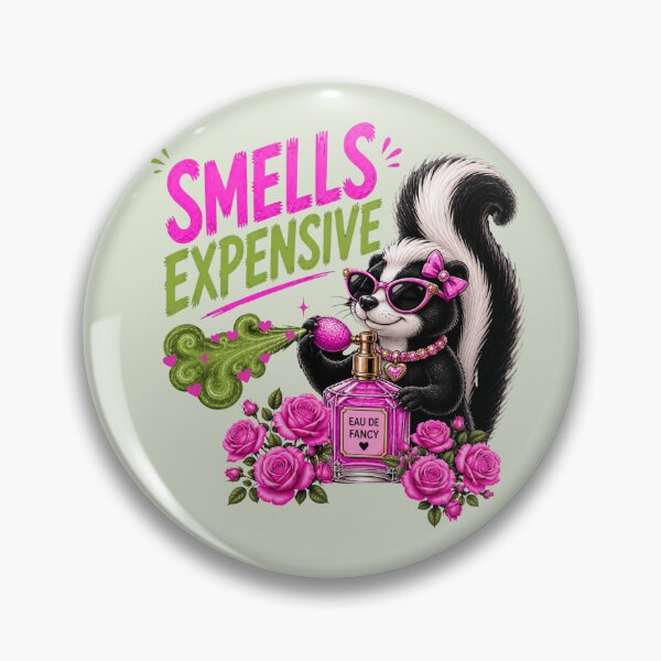 Item preview, Smells Expensive – Funny Glam Skunk Design designed and sold by Aimetoi.