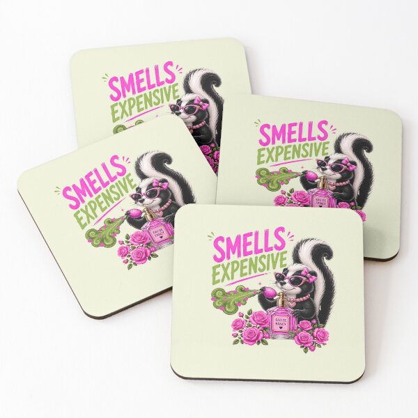 Item preview, Smells Expensive – Funny Glam Skunk Design designed and sold by Aimetoi.