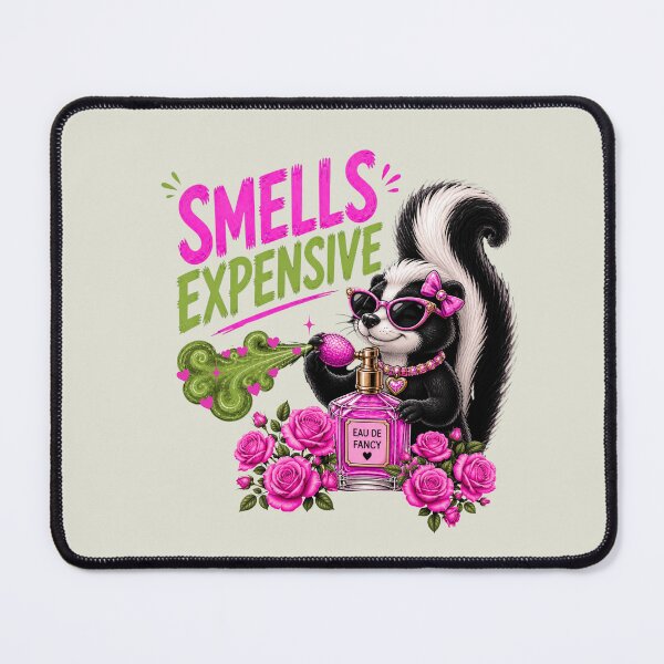 Item preview, Smells Expensive – Funny Glam Skunk Design designed and sold by Aimetoi.