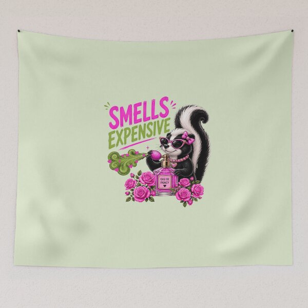 Item preview, Smells Expensive – Funny Glam Skunk Design designed and sold by Aimetoi.
