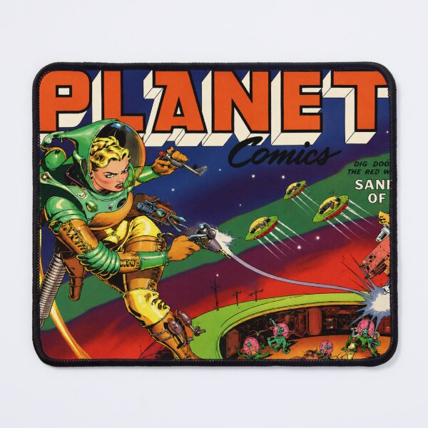 Item preview, Vintage Sci-Fi Comic Space Ranger Retro Pulp Art Fans designed and sold by RickE.