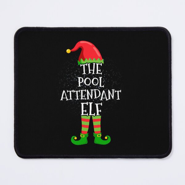Item preview, POOL ATTENDANT Elf Family Matching Christmas Group designed and sold by CosmoKitsch.